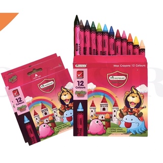 🖍สีเทียนมาสเตอร์อาร์ต 12 สี ขนาดจัมโบ้🖍