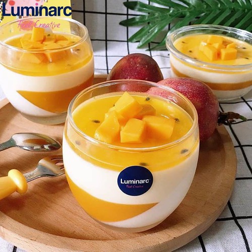 Luminarc Salto 320ml Glass / Resto Cafe Dalgona Pudding Glass