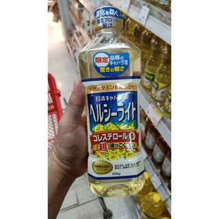 ecook ญี่ปุ่น น้ำมัน คาโนล่า hisupa fuji nisshin oillio canola salad oil herushi 600g