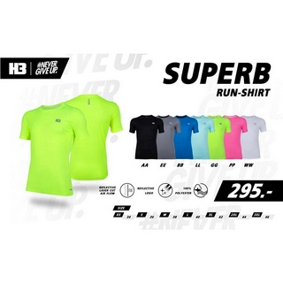 ขายส่งแพค10ตัว เสื้อวิ่ง H3 รุ่น SUPERB