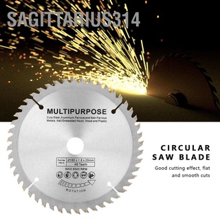 Sagittarius314 ใบเลื่อยวงเดือน คาร์ไบด์ Tct 48T อุปกรณ์เสริม สําหรับเครื่องตัดซีเมนต์