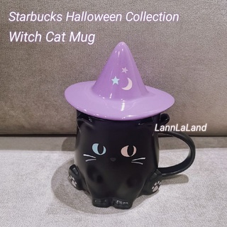 Starbucks Halloween Witch Cat Mug มัคแมวแม่มด