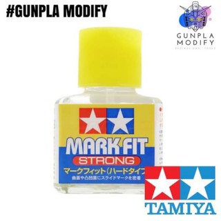 TAMIYA 87135 น้ำยาช่วยติดดีคอลน้ำ ชนิดยึดติดแน่น Mark Fit (Strong)