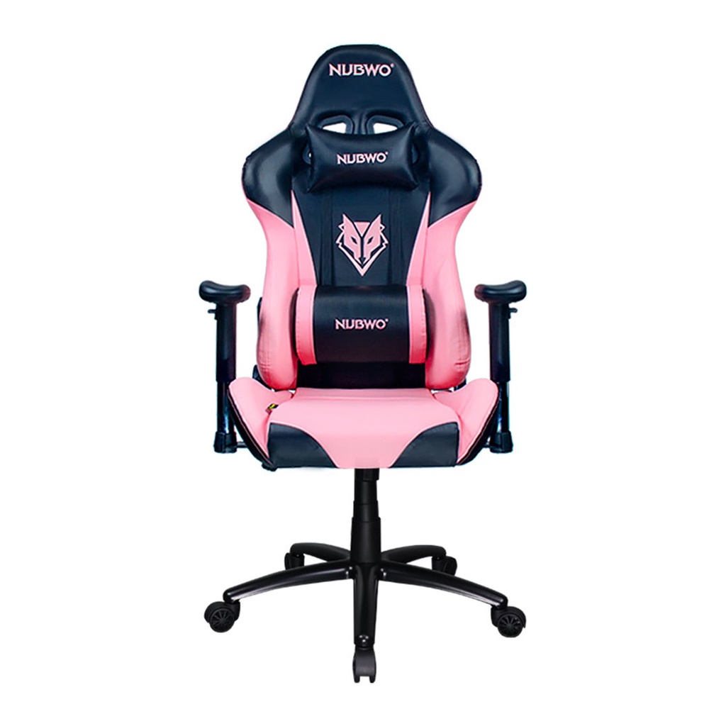 SB Design Square Nubwo เก้าอี้เล่นเกม Gaming Chair รุ่น Nbch007 Black/Light Pink