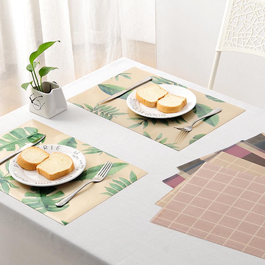 PVC Nordic style Placemat Insulation matพีวีซี สไตล์นอร์ดิก แผ่นฉนวนกันความร้อน