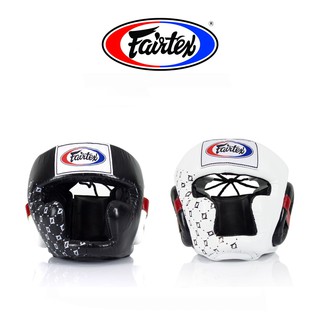 หมวกกันกระแทก แฟร์เท็กซ์  Fairtex New Super Sparring Head guard HG10 ชุดป้องกันศรีษะ