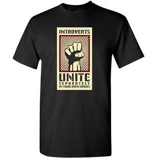 เสื้อยืด พิมพ์ลาย Introverts Unite Nerd Loners 2022 สําหรับผู้ชาย