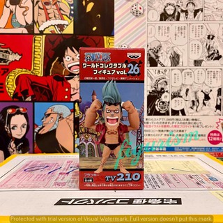 🔥 WCF one piece วันพีซ Franky แฟรงกี้ Vol.26 Tv 210 🔥 ของแท้ ญี่ปุ่น💯