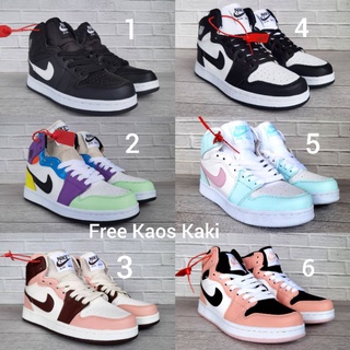 Nike JORDAN HIGH IMPORT SIZE 36-40 รองเท้ากีฬา สีขาว สําหรับผู้หญิง