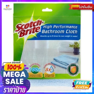 สก๊อตช์ไบรต์ผ้าไมโครไฟเบอร์สำหรับห้องน้ำSCOTCH BRITE MICROFIBER BATHROOM CLOTH