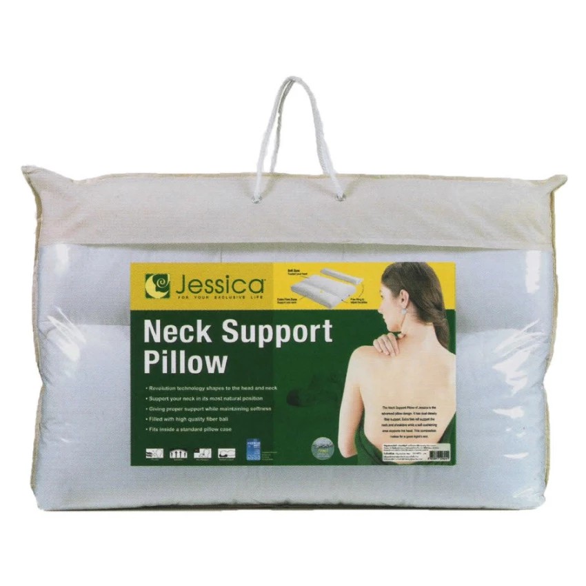 JESSICA หมอน หมอนสุขภาพ หมอนหนุน เน็คซัพพอร์ท พิลโล Jessica Neck Support Pillow หมอนรองคอ หมอนแก้ปวด