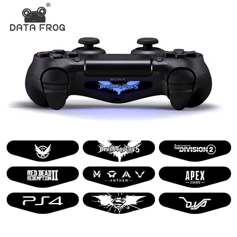 สติกเกอร์ LED สําหรับติดตกแต่ง PS4 (9 ชิ้น/ชุด)
