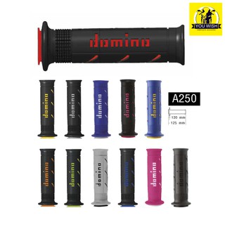 Domino Racing A250 XM2 GRIP ปลอกแฮนด์ปลายเปิด -ของแท้จากอิตาลี