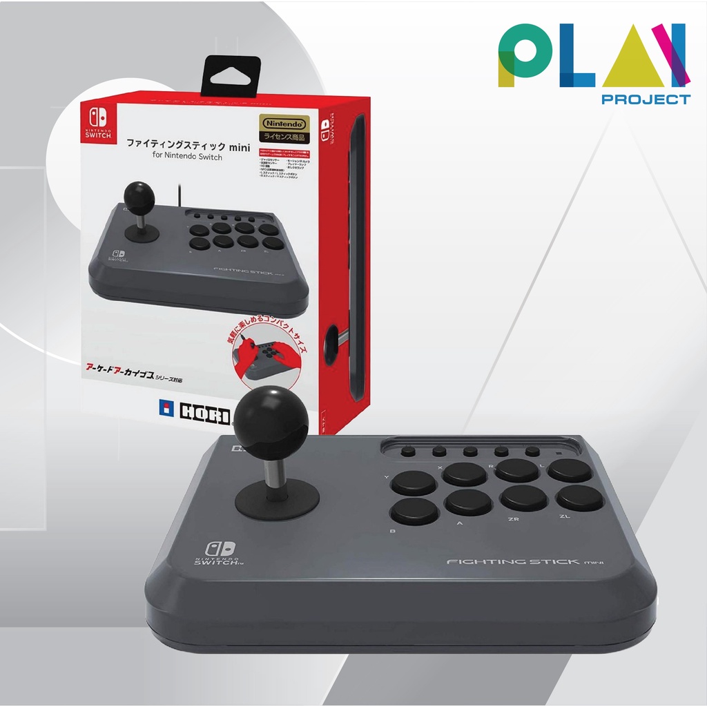 จอย Hori Fighting Stick Mini สำหรับ Nintendo Switch [จอยโยก] [มือ1]