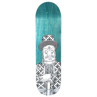 Preduce | 8.5" x 32" TRK Stone Giant SHLtech+ Green Skateboard Deck