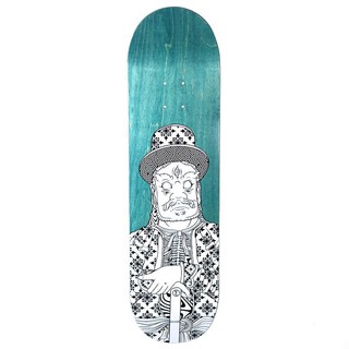 Preduce | 8.5" x 32" TRK Stone Giant SHLtech+ Green Skateboard Deck