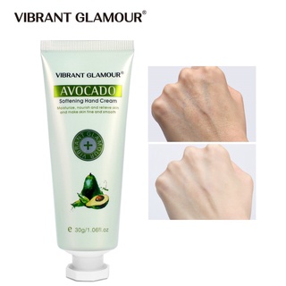 Vibrant GLAMOUR แฮนด์ครีมอะโวคาโด ให้ความชุ่มชื้น ต่อต้านริ้วรอย 30 กรัม