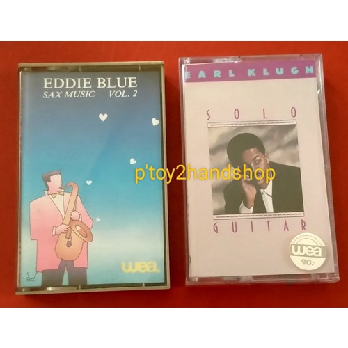 เทปเพลง [1+1] Eddie Blue อัลบั้ม Sax Music Vol.2, Earl Klugh อัลบั้ม Solo Guitar