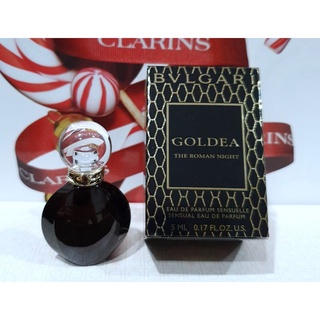 น้ำหอมไซส์มินิ แท้💯%Bvlgari Goldea The Roman Night Edp 5 ml. แยกเซ็ท ซื้อจากKingPower