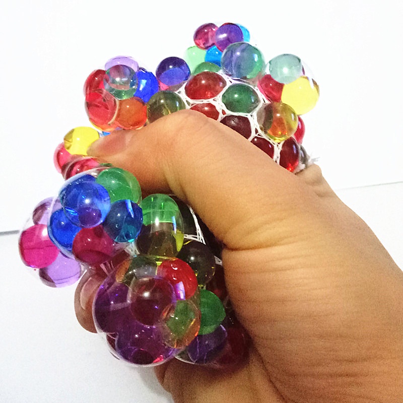 FUZOOS AUBERGINE Stress Relief Jelly Ball Kids Gift Squishy Sensory Toy TOB36424 