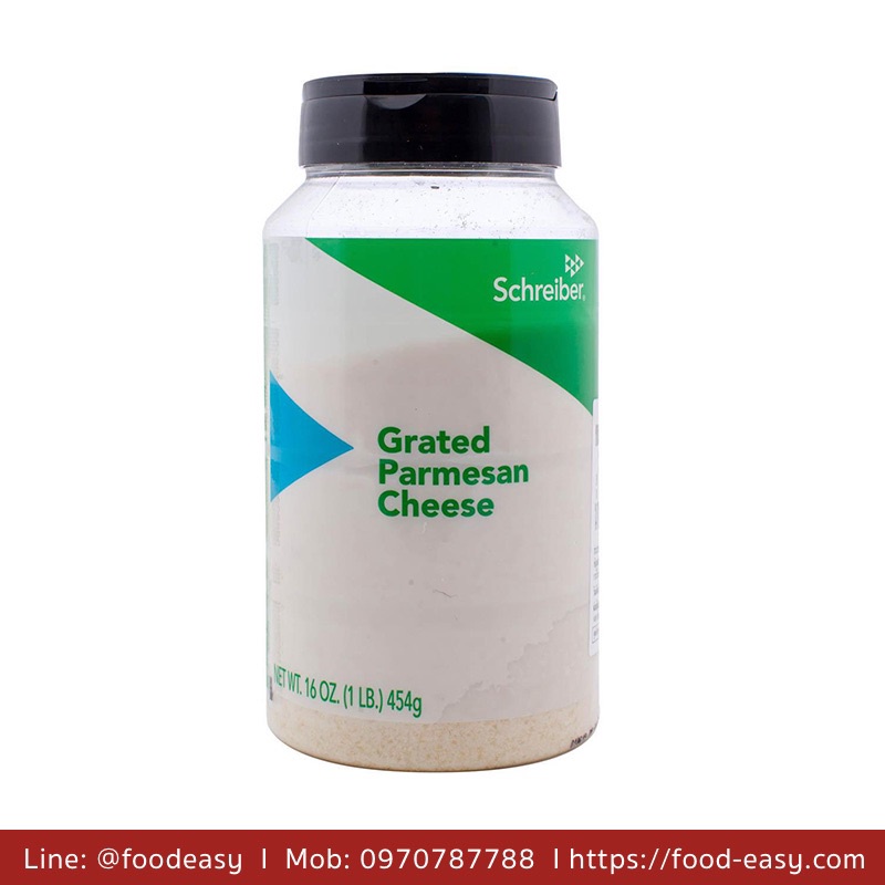 พาเมซานชีส Schreiber Grated Parmesan Cheese pQOC Shopee Thailand