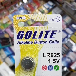 (1ก้อน) ถ่านกล้อง LR625, LR9, R9, PX625, 625GH, V625U, L1560F 1.5V Golite, Vinnic, Golden Power 1ก้อน ของใหม่ ของแท้