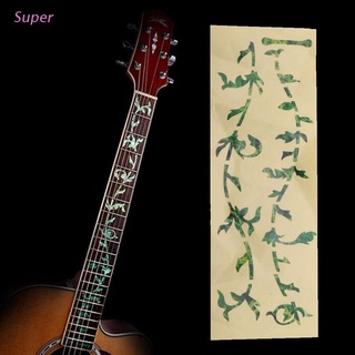 Super New Tree Of Life Acoustic Guitar Guitar Inlay Sticker Fretboard Marker Decal DIY