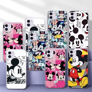 เคส TPU นิ่ม ลายมิกกี้เมาส์ 24TR สําหรับ iPhone 6 6S 7 8 Plus X XS XR 11 Pro Max