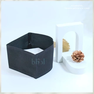 ปลอกแขนไว้ทุกข์ สีดำ ผ้าสักหราด (ขนาดS-XL)
