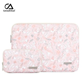 คอมพิวเตอร์ เคส ipad Canvasartisan กระเป๋าแล็ปท็อป + กระเป๋าใส่เครื่องชาร์จแล็ปท็อ