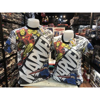 เสื้อยืดลาย marvel ลายลิขสิทธิ์แท้