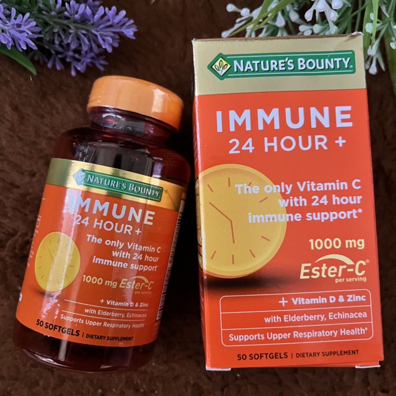Nature's Bounty Immune 24 Hour With Ester C