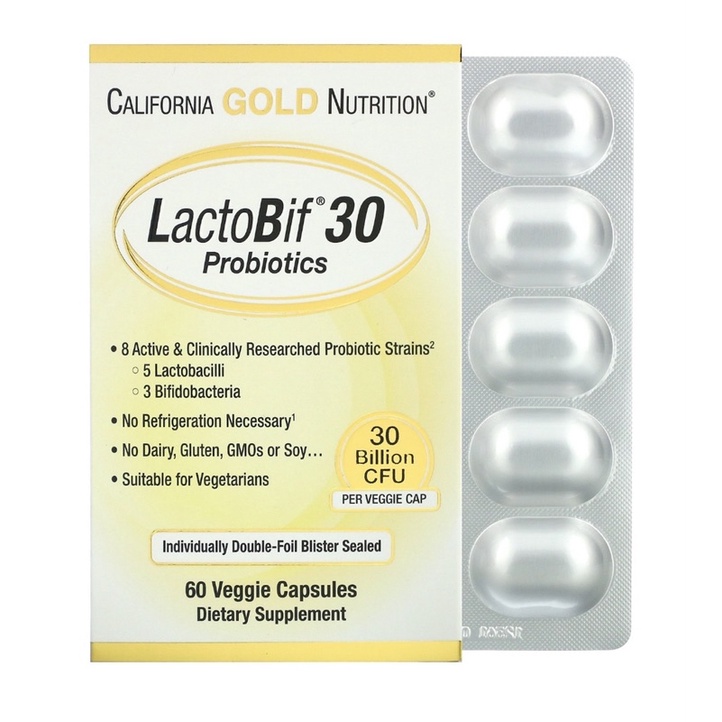 พร้อมส่ง 30 billion cfu California gold nutrition lactobif