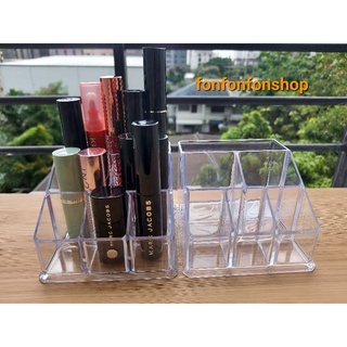 พร้อมส่ง! กล่องอะคริลิค ที่ใส่เครื่องสำอาง  ที่เก็บของ