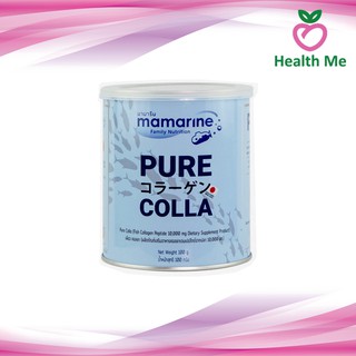 Mamarine PURE COLLA 100g. คอลลาเจนบริสุทธิ์ บำรุงผิว บำรุงข้อ 1กระป๋อง (1210151)