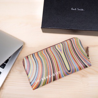 กระเป๋าสตางค์ Paul Smith Swirl Zippy Purse