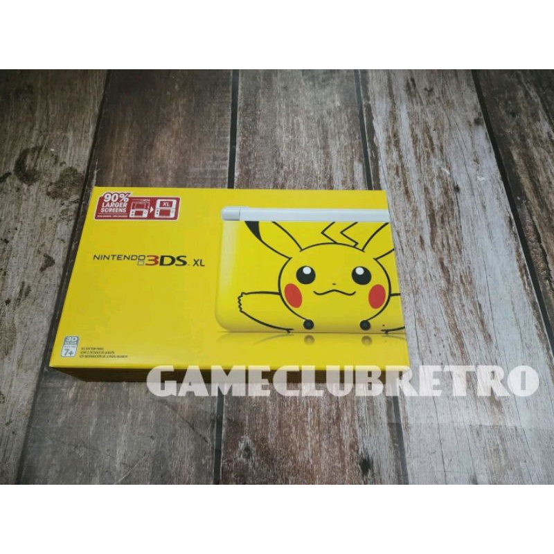 Nintendo 3DS XL Pikachu pokemon Limited Brand New มือ 1 (แกะเชค)