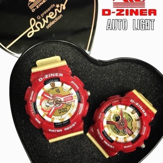 นาฬิกา DZiner Watch Lover Cllection Auto light