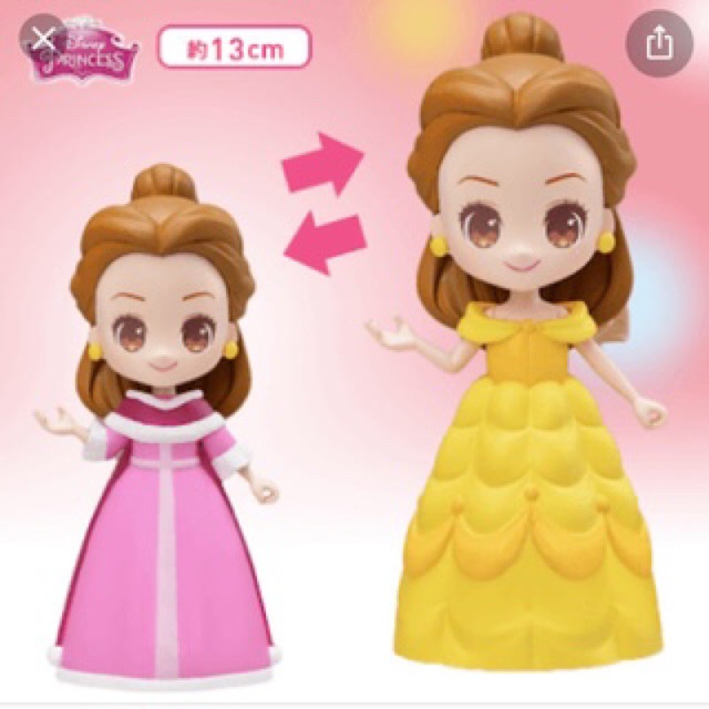ディズニープリンセス キラきゅんチェンジ プレミアム着せ替えフィギュアセット ベル ฟ กเกอร เจ าหญ ง Belle เปล ยนช ดได จาก Sega นำเข าจากญ ป นโดยตรง Shopee Thailand