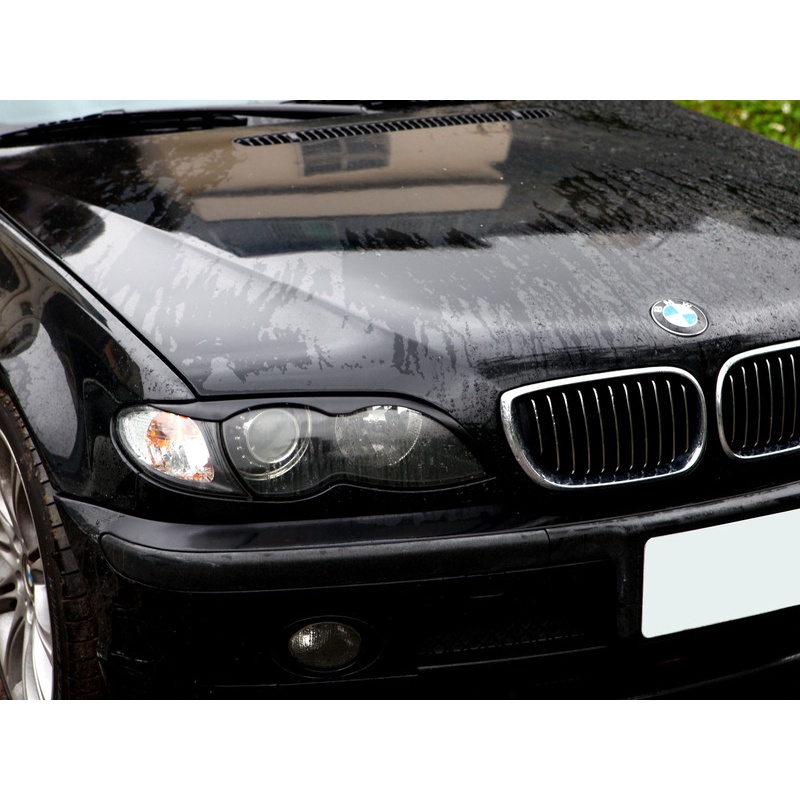 BMW 3 Series E46 1998-2006 ไฟหน้ารถเปลือกตาคิ้ว