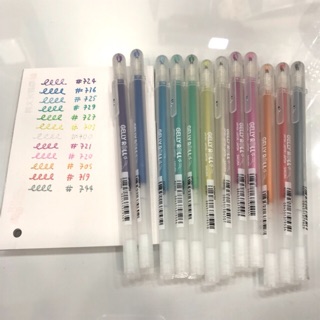 Gelly roll sakura เขียนบนกระดาษดำได้