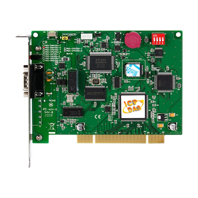 ไอซีพี DAS PISO-DNM100U-D | PISO-DNM100U-T 1 พอร์ตอัจฉริยะDeviceNet Master Universal PCI Board