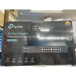 Tp-Link 16-Port Gigabit Desktop/Rackmount Switch รุ่น TL-SG1016D