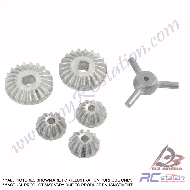 Tamiya TT01 51008 - Tamiya TT-01 BEVEL GEAR SET [51008]