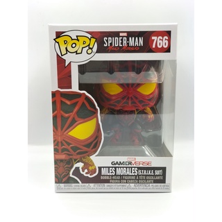 Funko Pop Marvel Spider Man Miles Morales - Miles Morales [S.T.R.I.K.E. Suit] #766