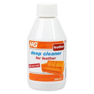 น้ำยาขจัดคราบฝังแน่น HG 250 มล.  CLEAN&amp;POLISH LEATHER HG 250ML