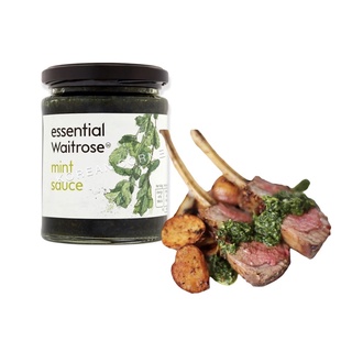 WAITROSE Mint sauce for lamb มินต์ซอส ซอส ทานกับเนื้อแกะ สเต็ก vegetarian