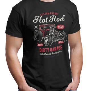 เสื้อยืด พิมพ์ลาย Dirty Garage Rockabilly แฟชั่น