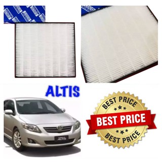 HEPA Filter Air กรองแอร์HEPA เกรดพรีเมี่ยม ฟิลเตอร์ โตโยต้า อัลติส Toyota Altis ปี2008-2017 (กรอง pm2.5 ได้)