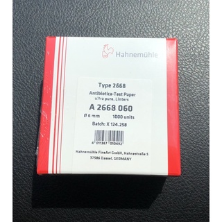 Antibiotica test papaer/Antibiotic Test Paper/Blank Discs (/กระดาษตาปลา) 1000 ชิ้น/กล่อง